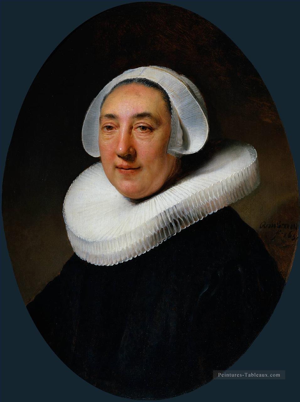 Portrait de Haesje van Cleyburgh Rembrandt Peintures à l'huile